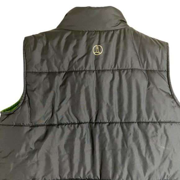 Lands’ End Kids Navy Blue Boy Puffer Sleeveless Vest Size 6 - Picture 4 of 11